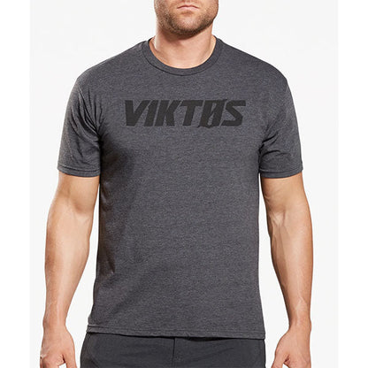 T-shirt TACK TOP, anthracite chiné