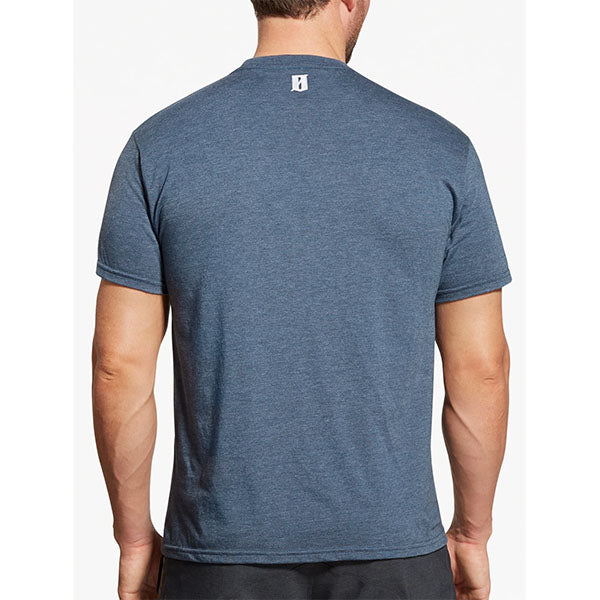 T-shirt TACK TOP, marine chiné