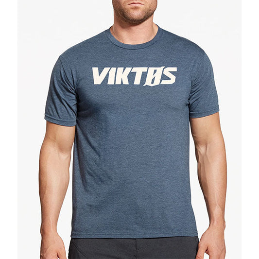 T-shirt TACK TOP, marine chiné