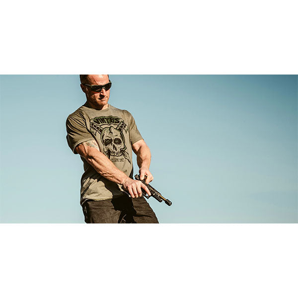 T-shirt TEE KBARRED, noir jade chiné
