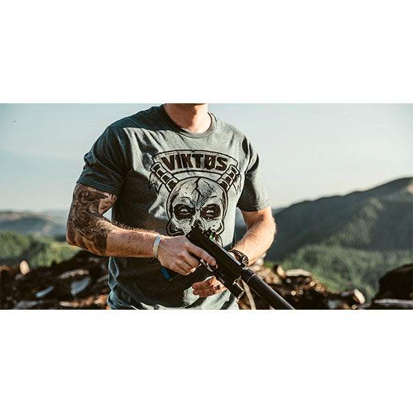 T-shirt TEE KBARRED, noir jade chiné