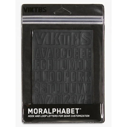 Alfabeto in velcro MORALPHABET, nightfjall