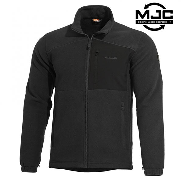 Veste polaire PENTAGON ATHOS FLEECE JACKET 2.0, noir