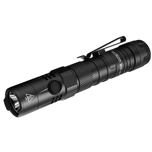 Torcia tattica a LED MH12 V2, 1.200 lumen, batteria inclusa