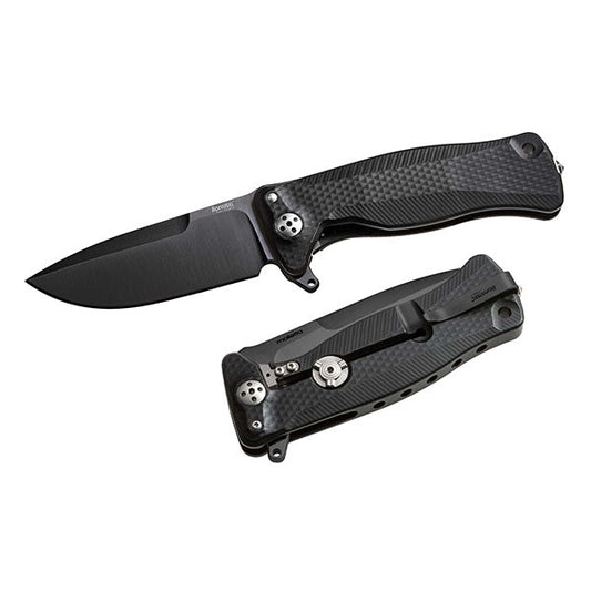Couteau pliant SR11 aluminium, noir
