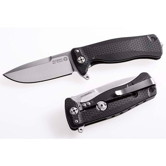 Couteau pliant SR22, aluminium, noir