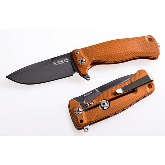 Couteau pliant SR22, aluminium, orange