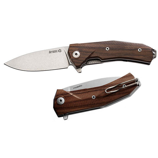 Coltello chiudibile KUR WOOD, legno Santos