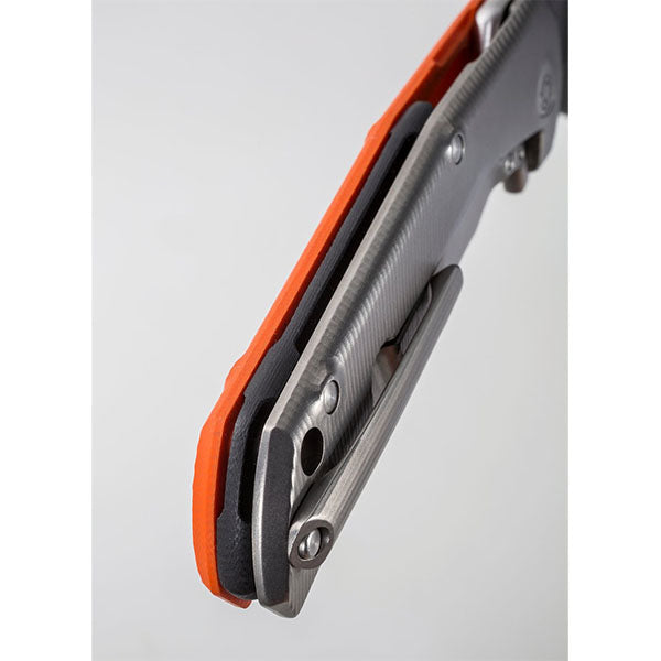 Klappmesser T.R.E. G10, Titanium, orange