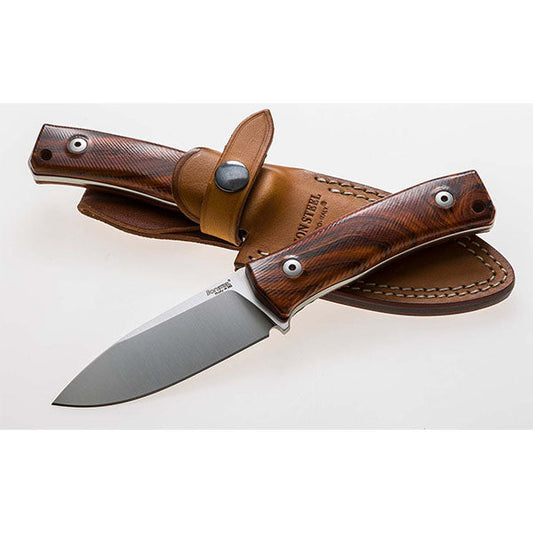 Coltello a lama fissa M4 WOOD, legno Santos