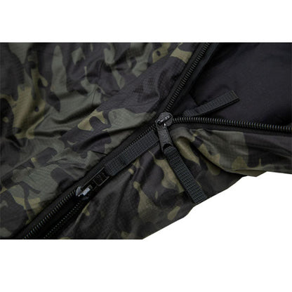 Sacco a pelo in fibra sintetica TROPEN MULTICAM NERO, taglia M