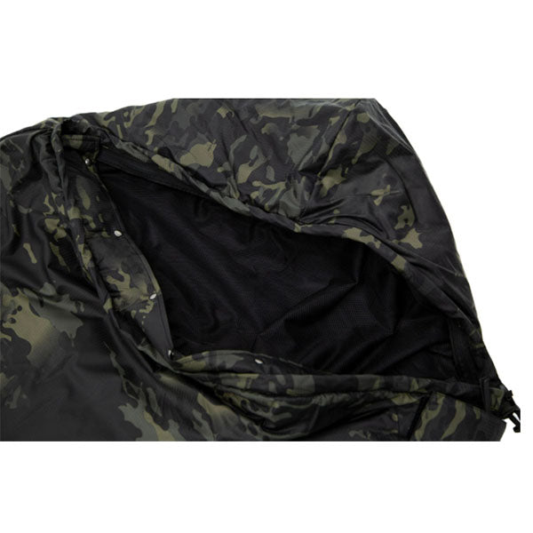 Sacco a pelo in fibra sintetica TROPEN MULTICAM NERO, taglia M