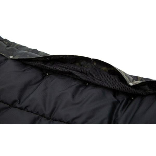 Sacco a pelo in fibra sintetica TROPEN MULTICAM NERO, taglia M