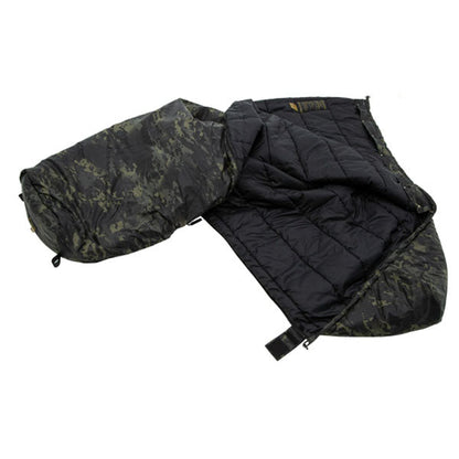 Sacco a pelo in fibra sintetica TROPEN MULTICAM NERO, taglia M