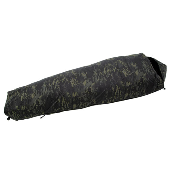Sacco a pelo in fibra sintetica TROPEN MULTICAM NERO, taglia M