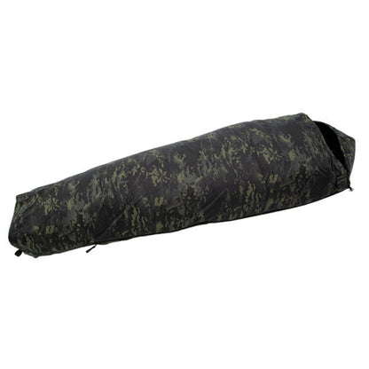 Sacco a pelo in fibra sintetica TROPEN MULTICAM NERO, taglia M