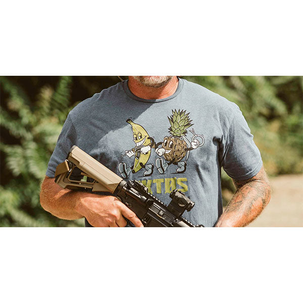 T-shirt FORBIDDEN FRUIT TEE, erica indaco
