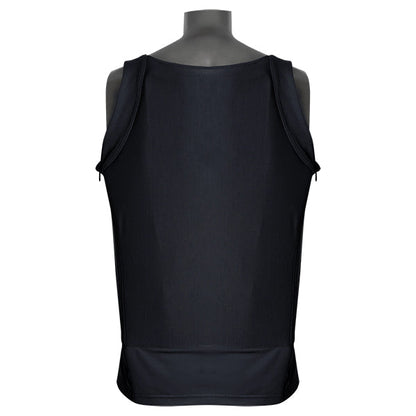 TANK TOP antiproiettile, Livello IIIA, nero