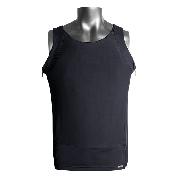 TANK TOP antiproiettile, Livello IIIA, nero