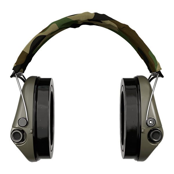Protection auditive SURPREME PRO-X LED, bandeau, camouflage-vert