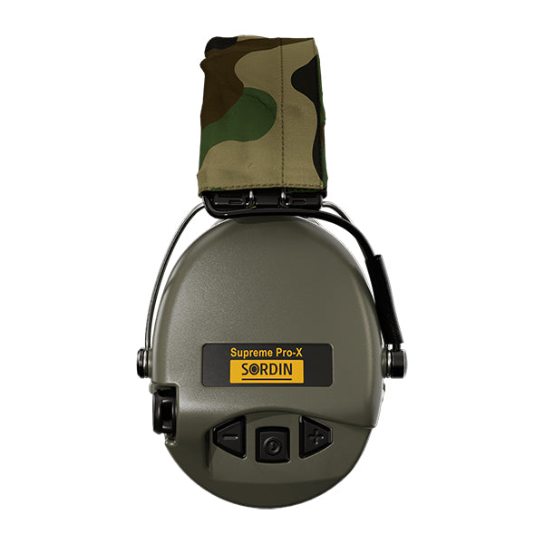Protection auditive SURPREME PRO-X LED, bandeau, camouflage-vert