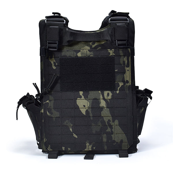 CHARLIE MIKE Plattenträger PC BASIC LASER, black multicam