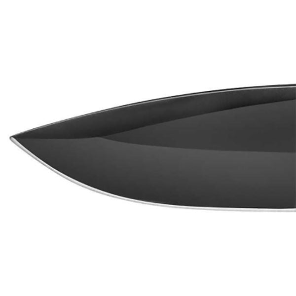 Coltello tattico TB-OUTDOOR MARAUDEUR, lama seghettata, nero