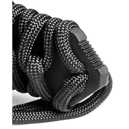 Coltello tattico TB-OUTDOOR MARAUDEUR, lama seghettata, nero