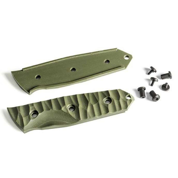 Coltello tattico MARAUDEUR G10, filo seghettato, kaki