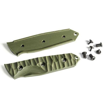 Coltello tattico MARAUDEUR G10, filo seghettato, kaki