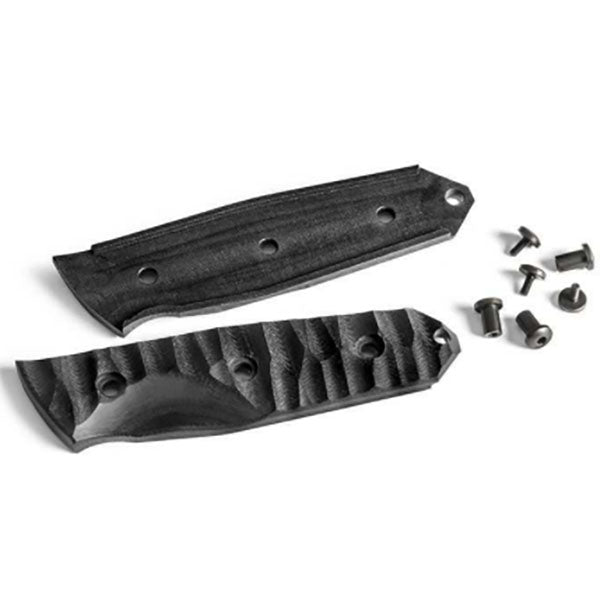 Einsatzmesser MARAUDEUR G10, Glattschliff, black