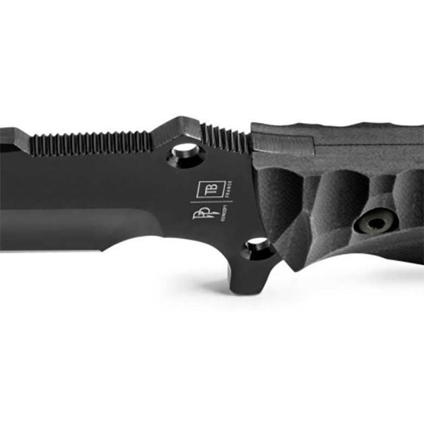 Einsatzmesser MARAUDEUR G10, Glattschliff, black