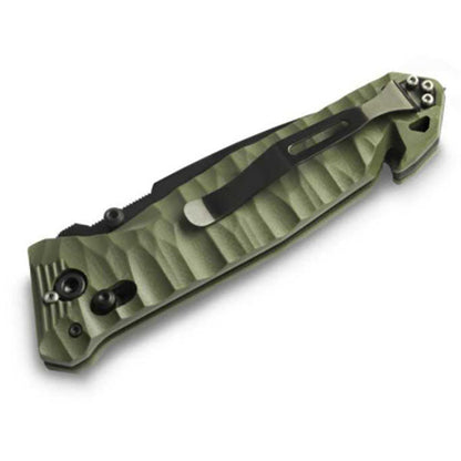 Couteau pliant CAC S200, meulage lisse, G10, kaki