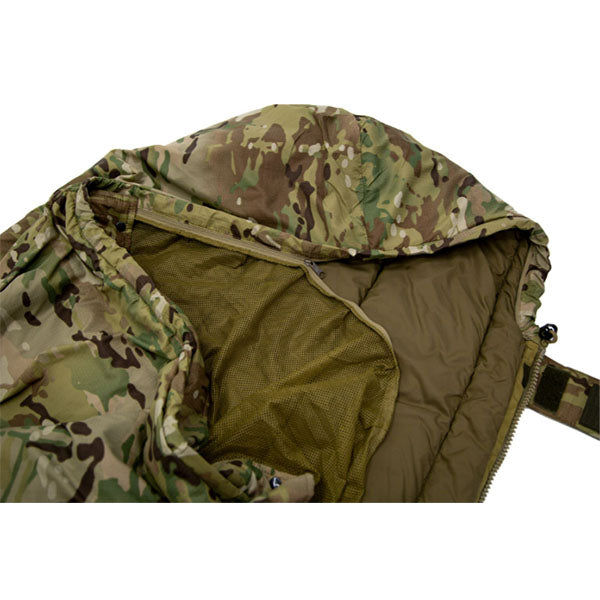 Kunstfaserschlafsack TROPEN, multicam, Grösse M