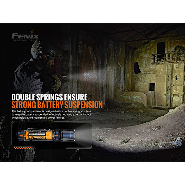 Torcia tattica a LED TK20R V2.0, 3.000 lumen, incl. batteria