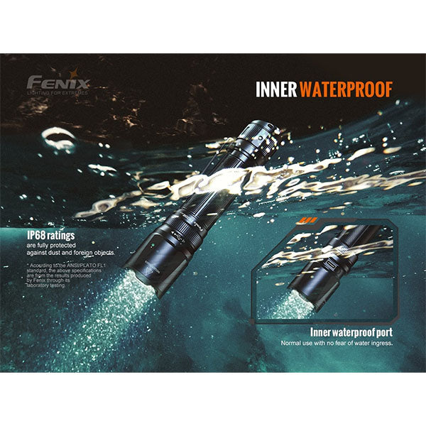 Torcia tattica a LED TK20R V2.0, 3.000 lumen, incl. batteria