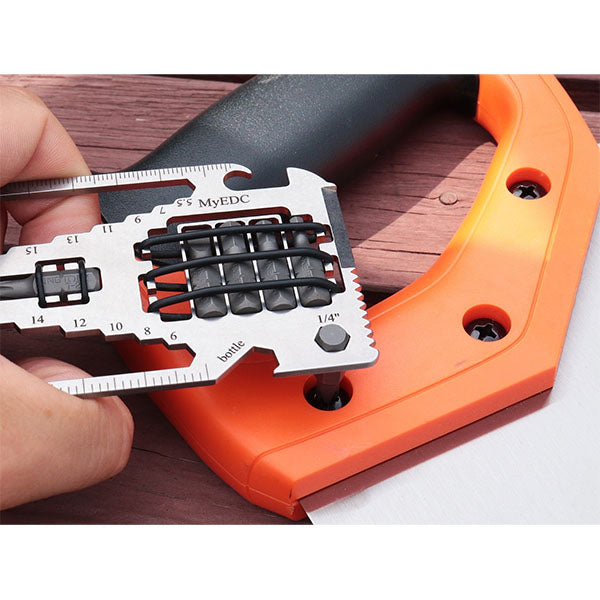 MyEDC Multitool POCKET CARD 29 in 1 con 6 punte