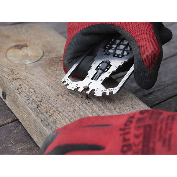 MyEDC Multitool POCKET CARD 29 in 1 con 6 punte