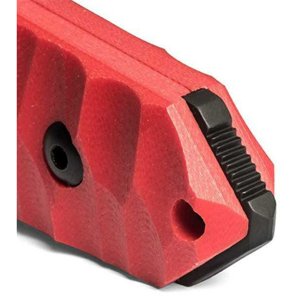 Coltello tattico MARAUDEUR G10, filo seghettato, rosso