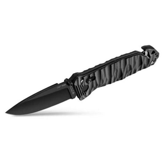 TB-OUTDOOR Klappmesser CAC S200, Glattschliff, G10, black