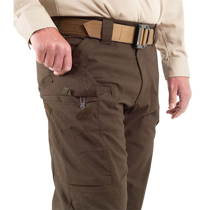 Pantalon tactique V2 pour homme, marron Kodiak