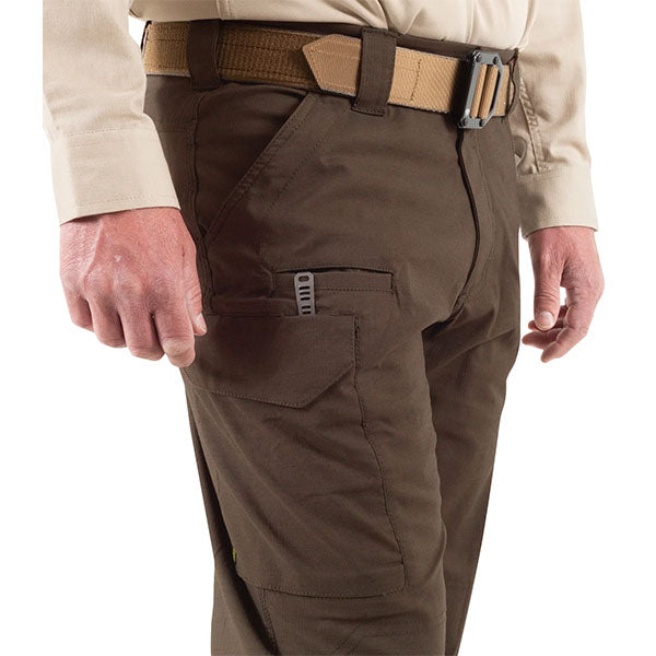 Pantalon tactique V2 pour homme, marron Kodiak