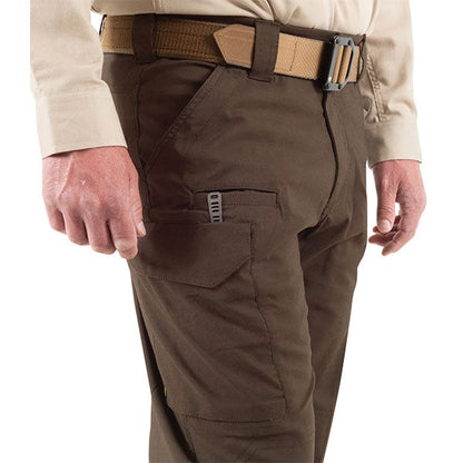 Pantalon tactique V2 pour homme, marron Kodiak