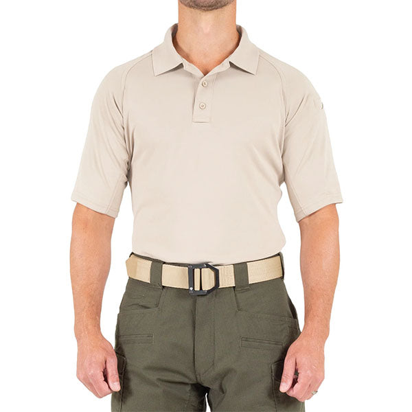 Polo MEN'S PERFORMANCE SS POLO, kaki