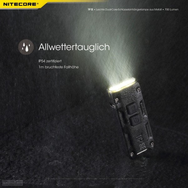 TORCHE LED TIP SE, 700 lumens (batterie incluse), noir