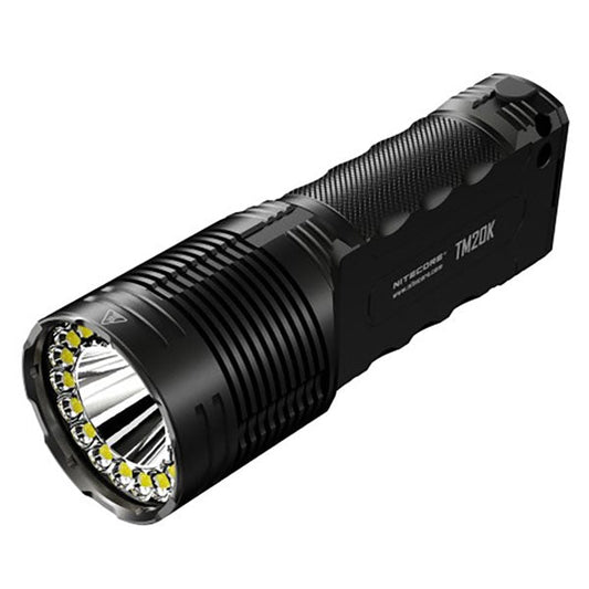 Lampe de poche tactique LED TM20K, 20 000 lumens, piles incluses