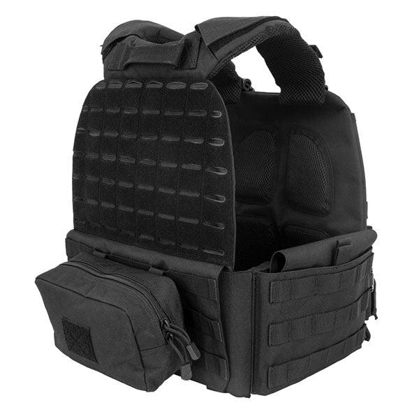 CHARLIE MIKE Plattenträger PROTEKTO QR LC, black