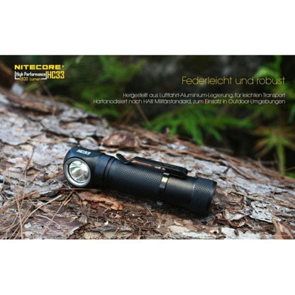 LED-STIRNLAMPE HC33 - 1'800 Lumen (inkl. Akku)
