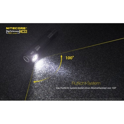 LED-STIRNLAMPE HC33 - 1'800 Lumen (inkl. Akku)