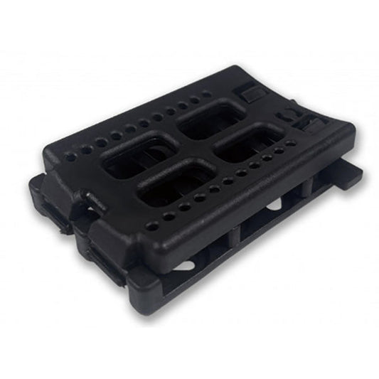 TAC-CLIP con hardware per guaine Kydex, nero